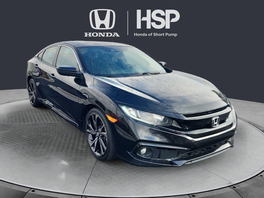 used 2021 Honda Civic car, priced at $18,533