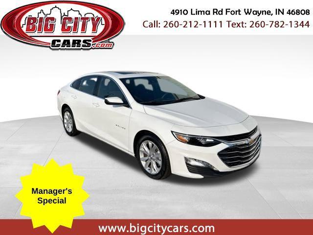 used 2024 Chevrolet Malibu car, priced at $18,694