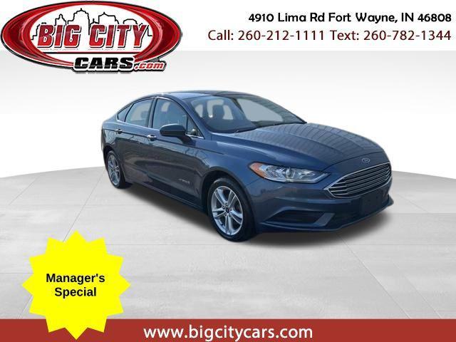 used 2018 Ford Fusion Hybrid car, priced at $10,580