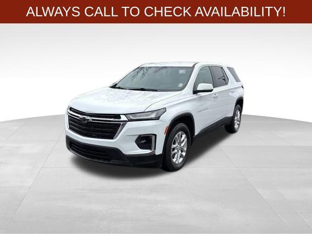 used 2023 Chevrolet Traverse car, priced at $25,386