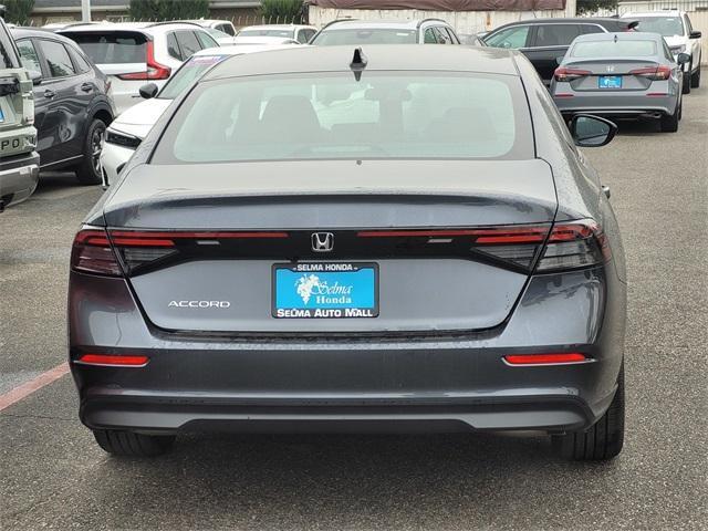 new 2025 Honda Accord car, priced at $31,755