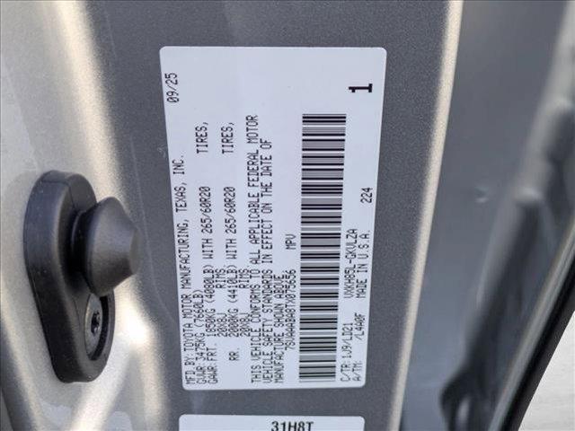 new 2026 Toyota Sequoia car, priced at $81,416