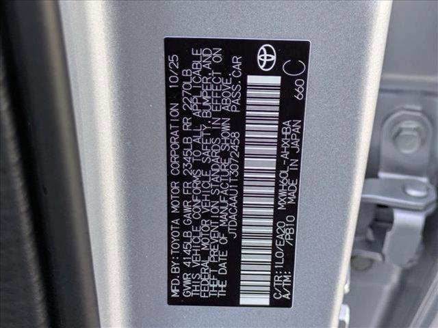 new 2026 Toyota Prius car, priced at $39,547