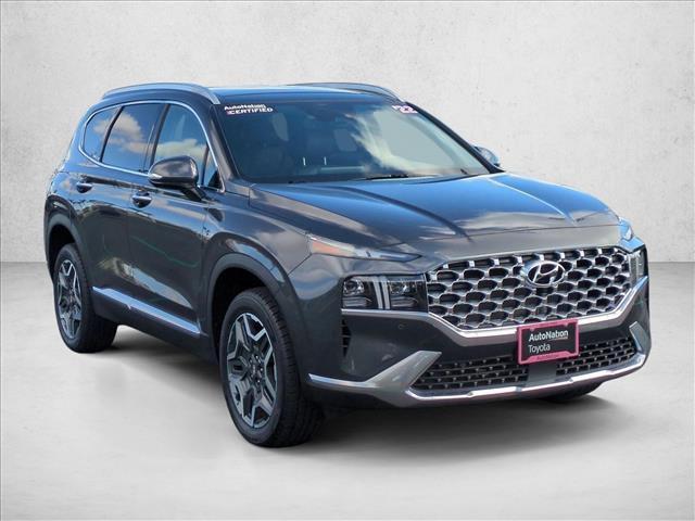 used 2022 Hyundai Santa Fe car, priced at $27,437