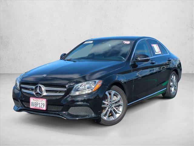 used 2018 Mercedes-Benz C-Class car, priced at $17,638