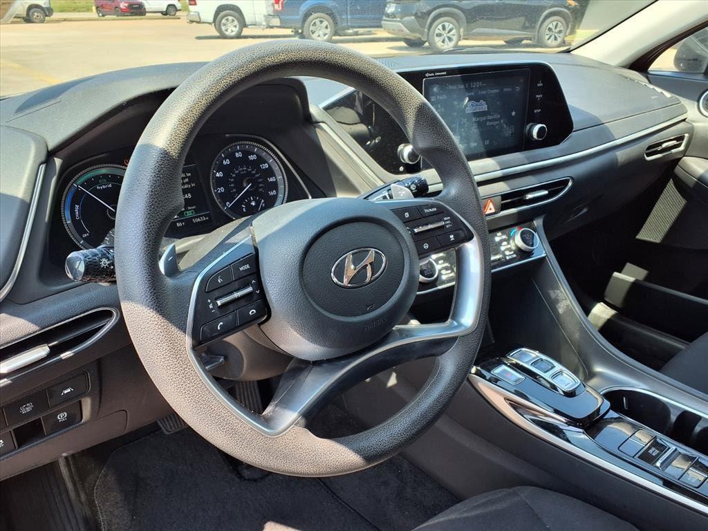 used 2023 Hyundai Sonata Hybrid car, priced at $24,900