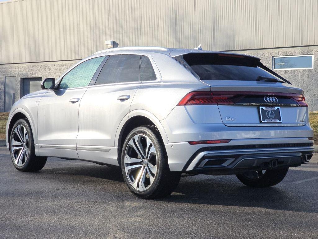 used 2020 Audi Q8 car, priced at $33,500