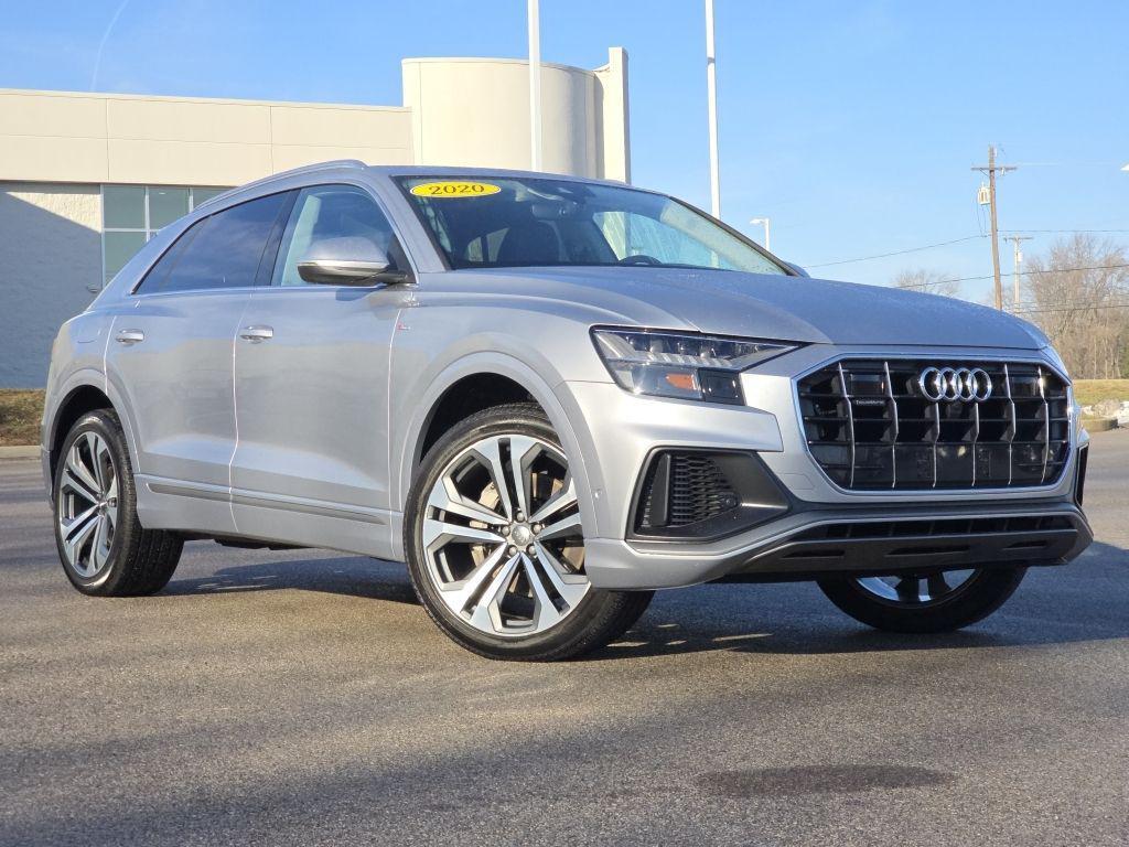 used 2020 Audi Q8 car, priced at $33,500