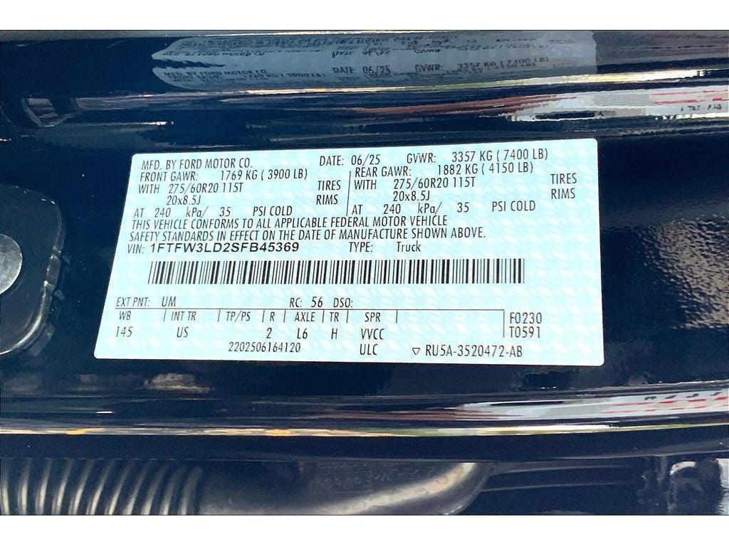 new 2025 Ford F-150 car, priced at $65,470