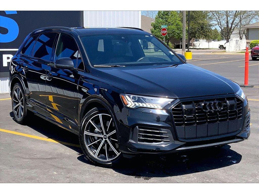 used 2021 Audi Q7 car, priced at $32,492