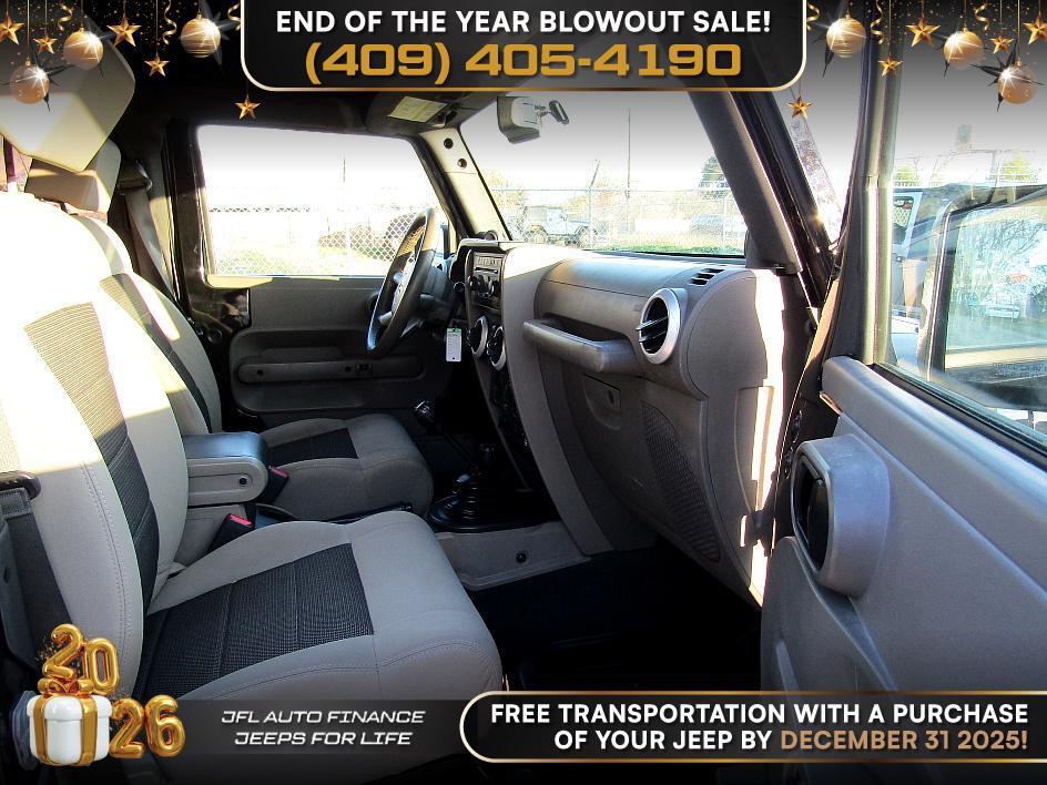 used 2010 Jeep Wrangler car, priced at $9,795