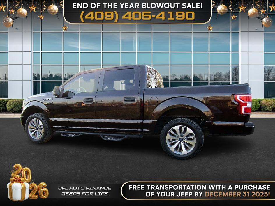 used 2018 Ford F-150 car, priced at $15,495
