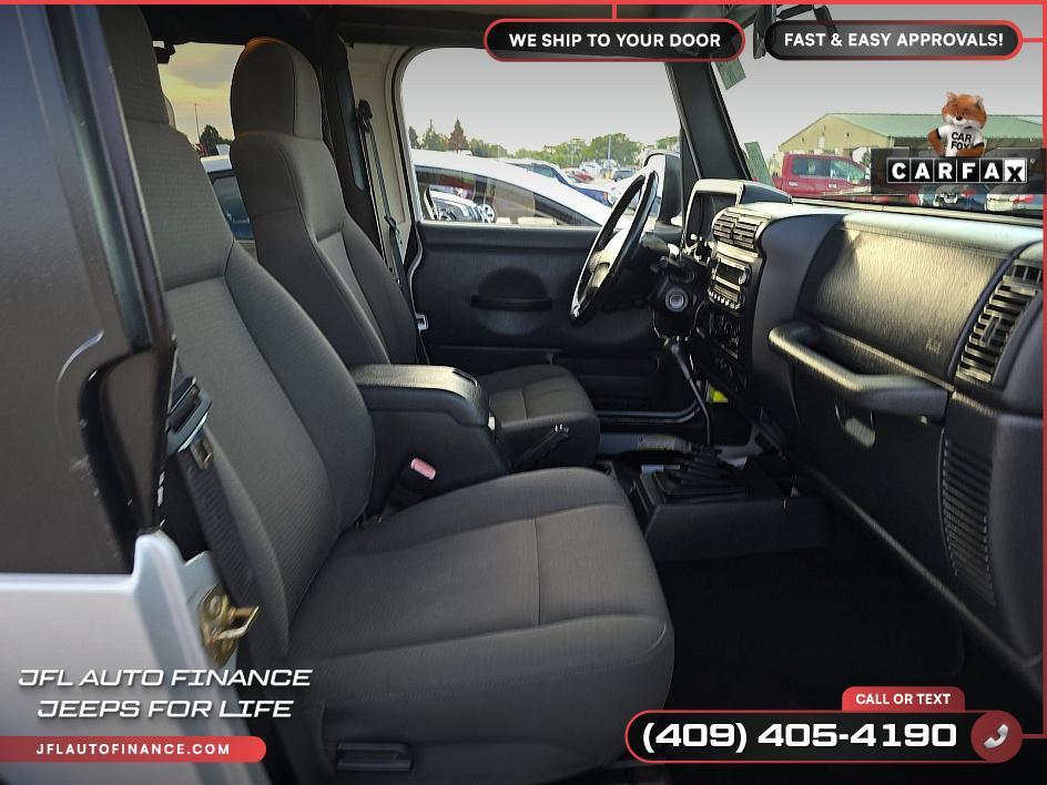used 2006 Jeep Wrangler car, priced at $27,895
