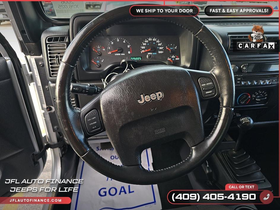 used 2006 Jeep Wrangler car, priced at $27,895