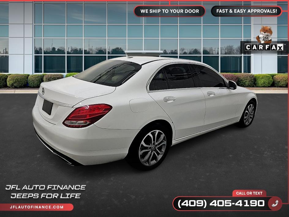 used 2018 Mercedes-Benz C-Class car, priced at $16,995