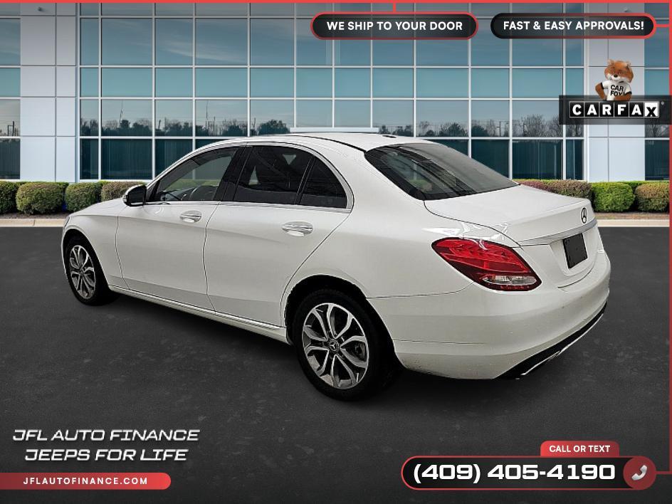 used 2018 Mercedes-Benz C-Class car, priced at $16,995
