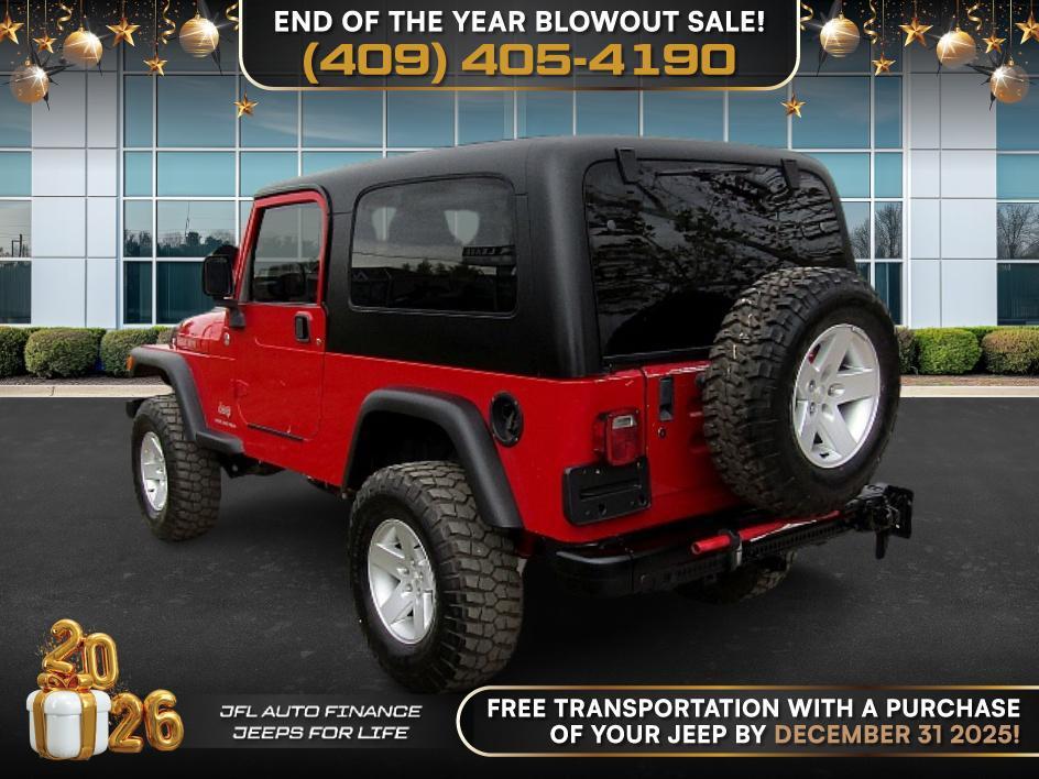 used 2005 Jeep Wrangler car, priced at $25,795