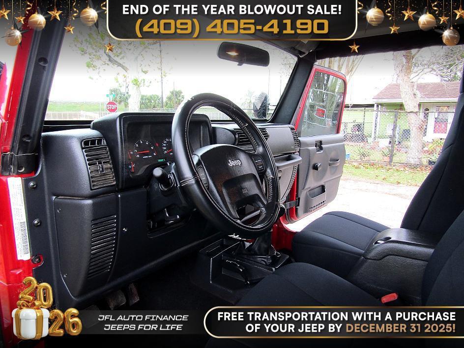 used 2005 Jeep Wrangler car, priced at $25,795