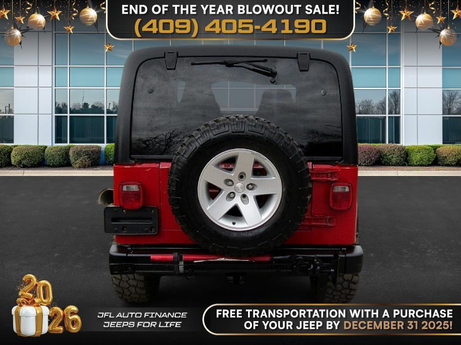 used 2005 Jeep Wrangler car, priced at $25,795