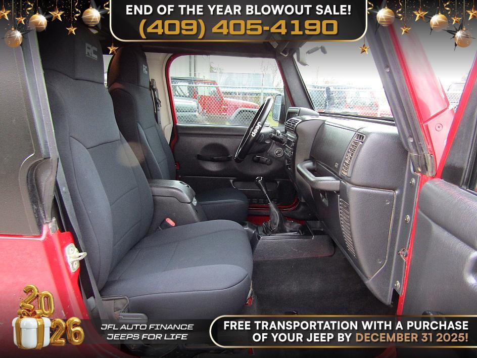 used 2005 Jeep Wrangler car, priced at $25,795