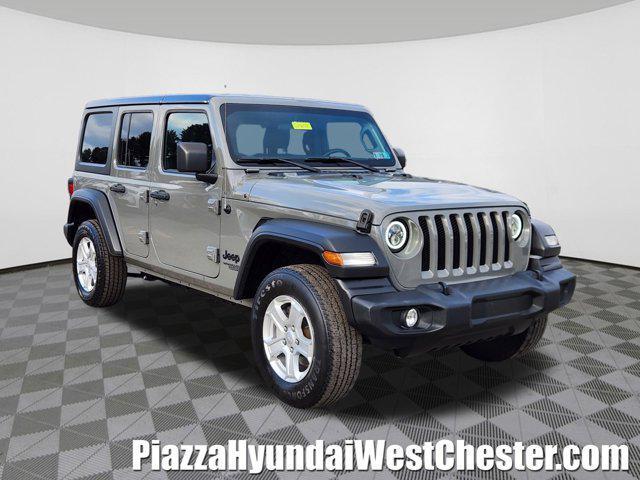 used 2021 Jeep Wrangler Unlimited car, priced at $22,700