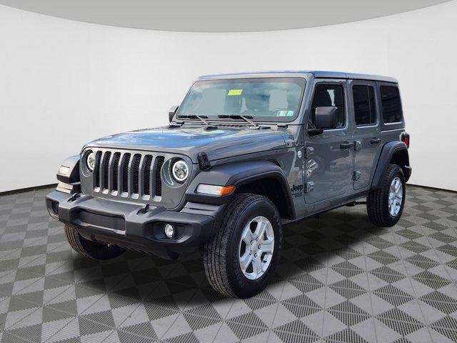 used 2021 Jeep Wrangler Unlimited car, priced at $22,700