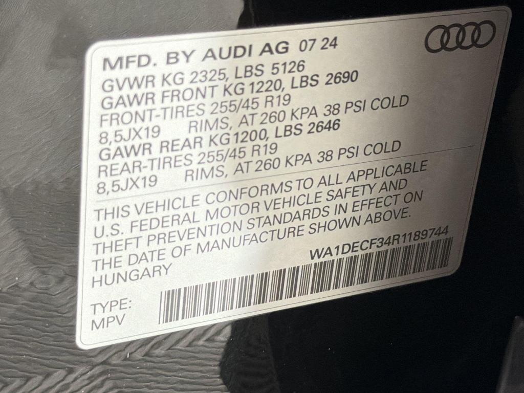 used 2024 Audi Q3 car, priced at $31,999