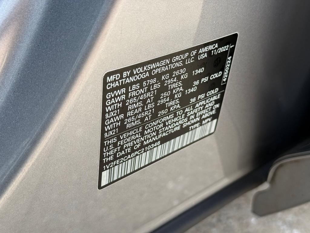 used 2023 Volkswagen Atlas Cross Sport car, priced at $28,999