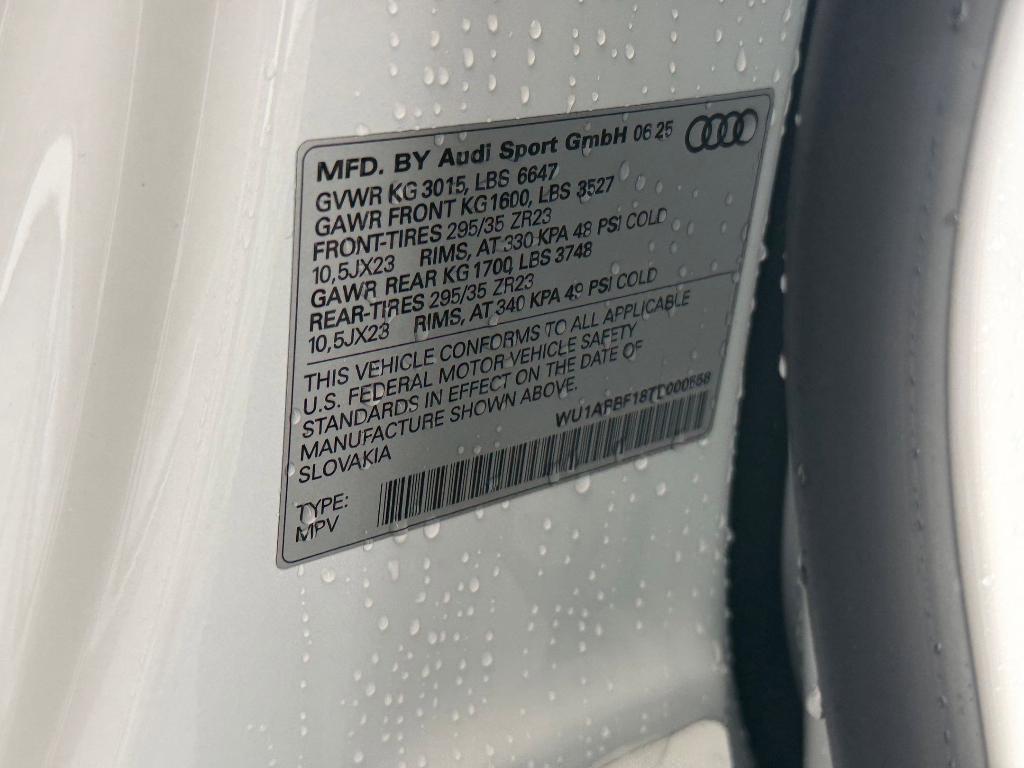 new 2026 Audi RS Q8 car, priced at $157,115