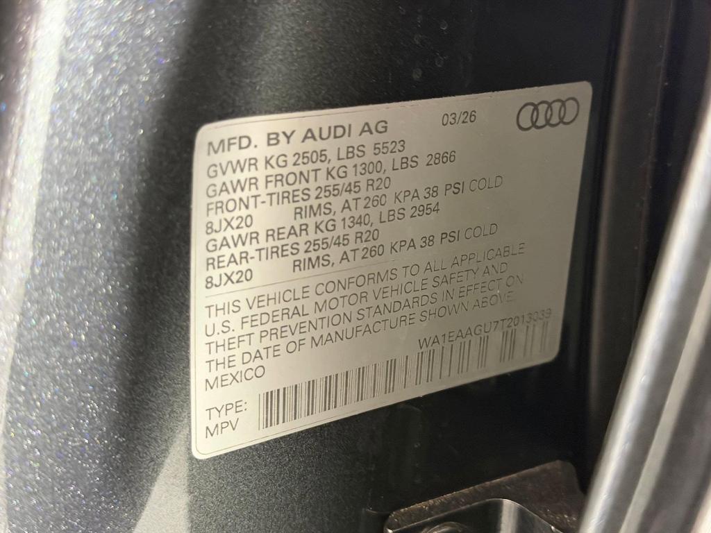 new 2026 Audi Q5 Sportback car, priced at $64,845