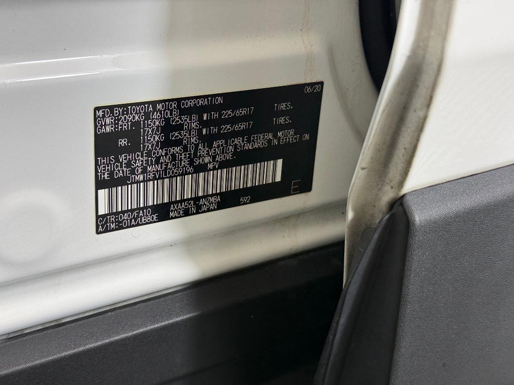 used 2020 Toyota RAV4 car, priced at $16,496