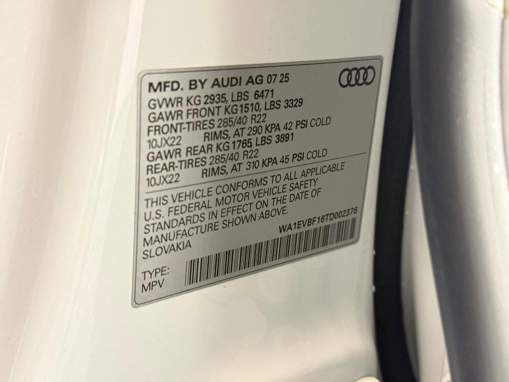 new 2026 Audi Q8 car, priced at $83,451