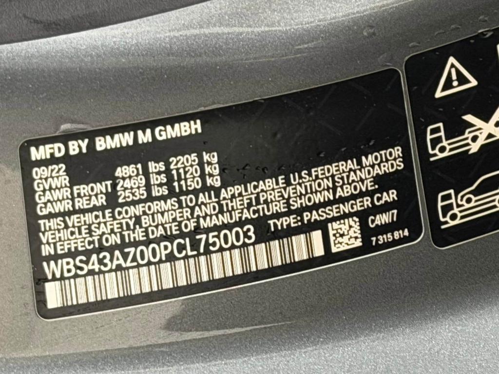 used 2023 BMW M4 car, priced at $68,999