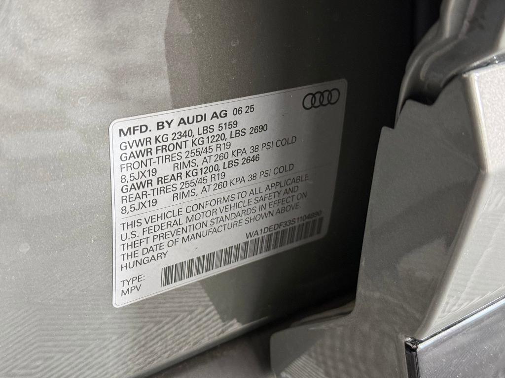 new 2025 Audi Q3 car, priced at $43,881