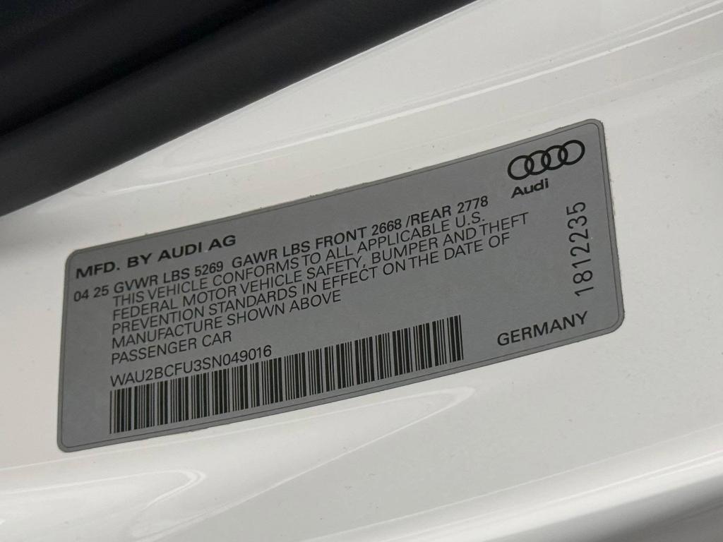 used 2025 Audi A5 car, priced at $42,996