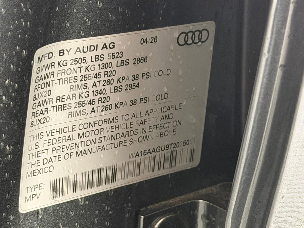 new 2026 Audi Q5 car, priced at $63,571