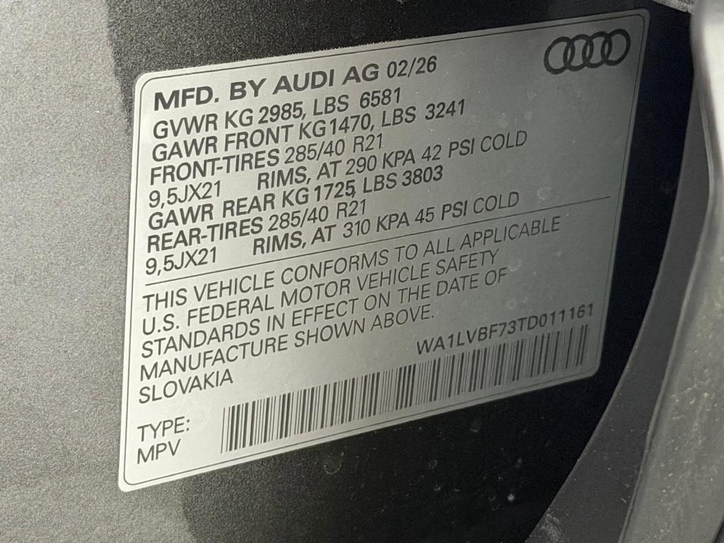 new 2026 Audi Q7 car, priced at $72,801