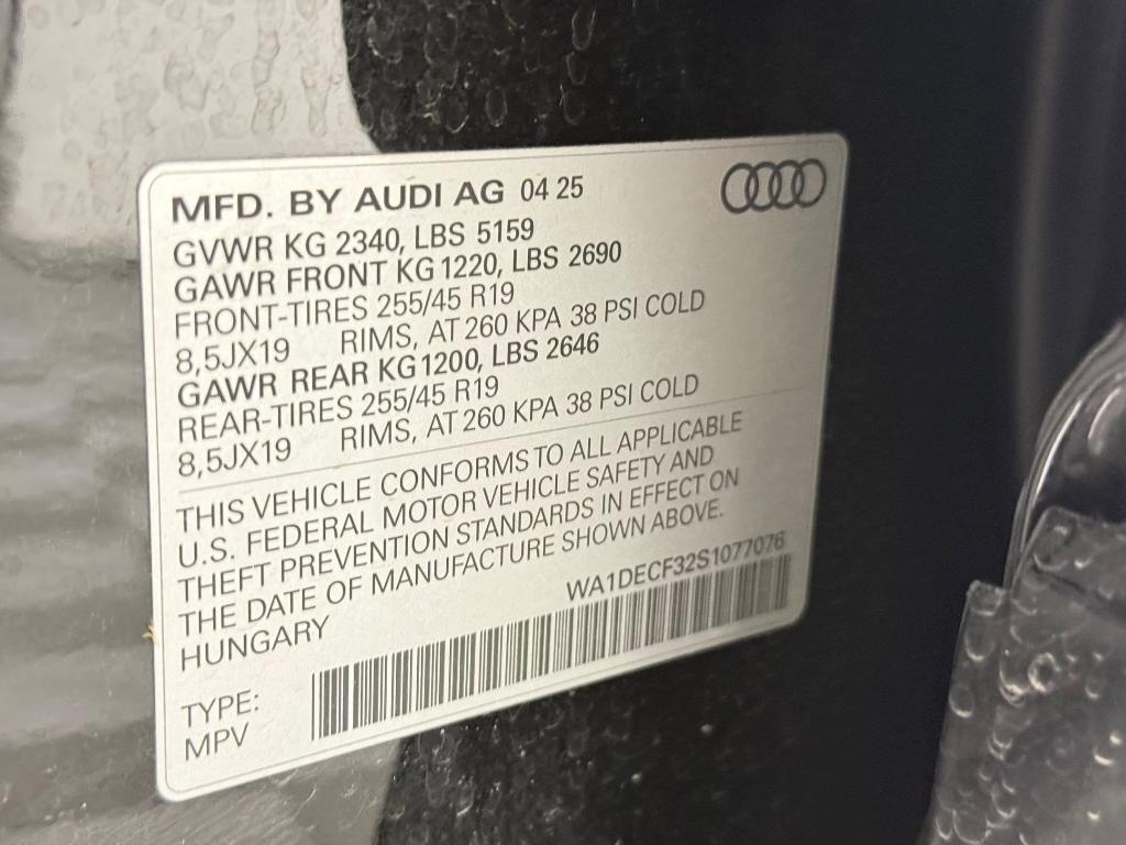 used 2025 Audi Q3 car, priced at $33,997