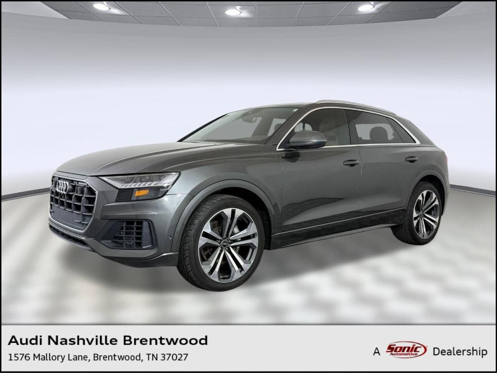 used 2021 Audi Q8 car, priced at $37,999
