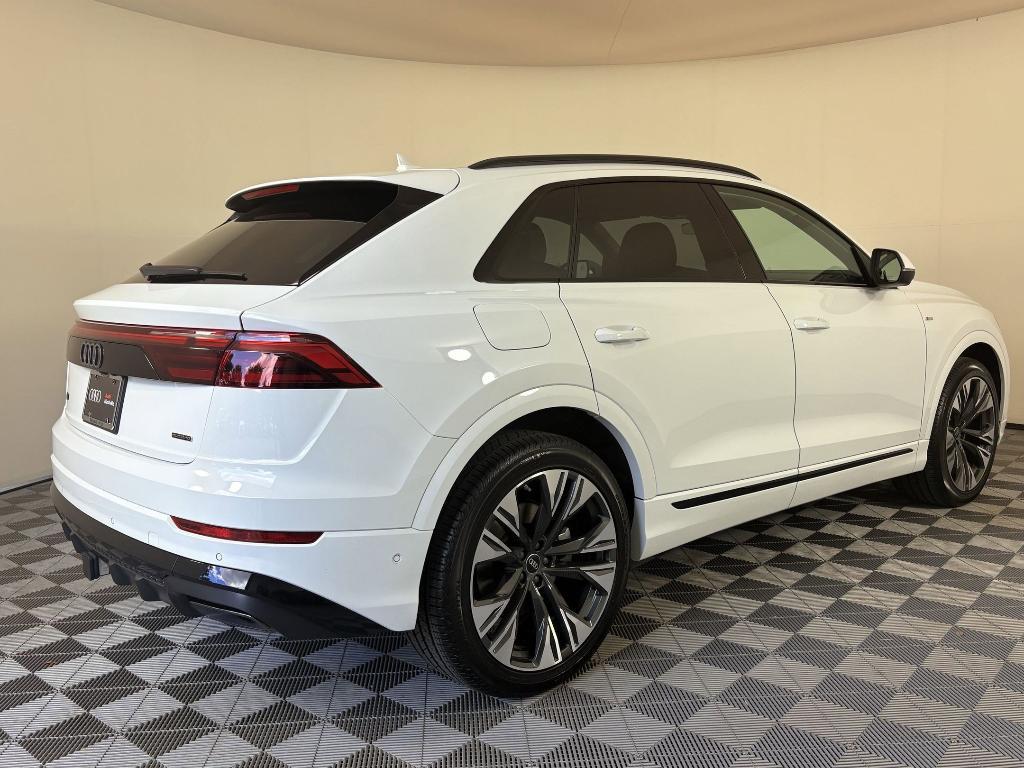 new 2025 Audi Q8 car, priced at $79,502