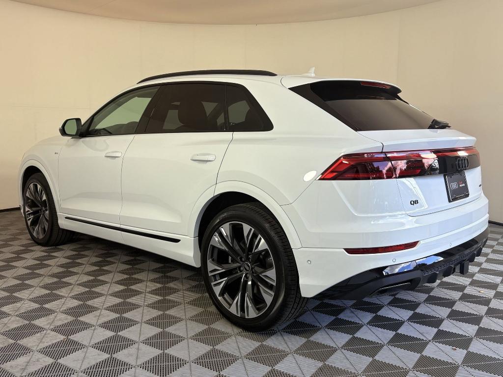 new 2025 Audi Q8 car, priced at $79,502
