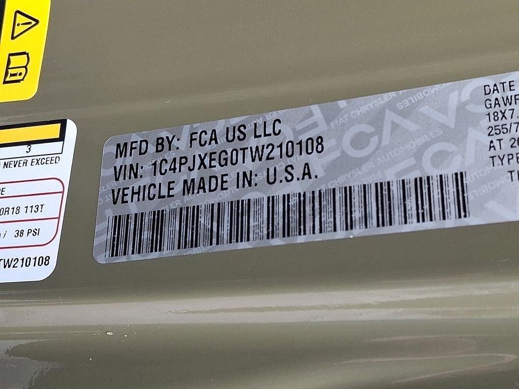 new 2026 Jeep Wrangler car, priced at $53,372
