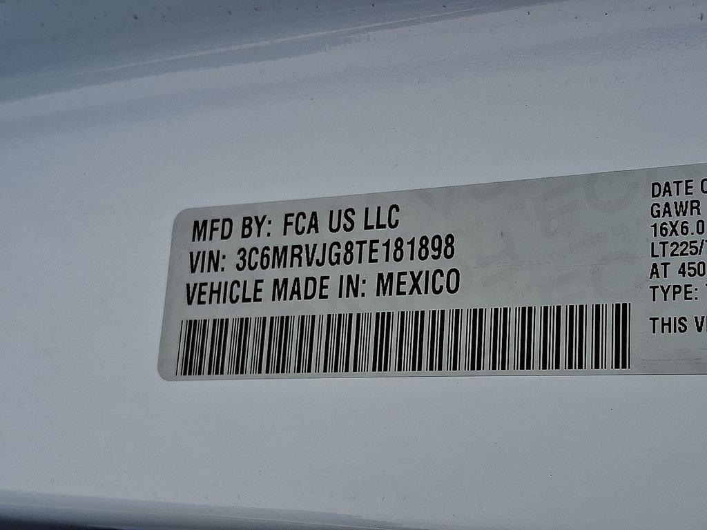 new 2026 Ram ProMaster 3500 car, priced at $65,146