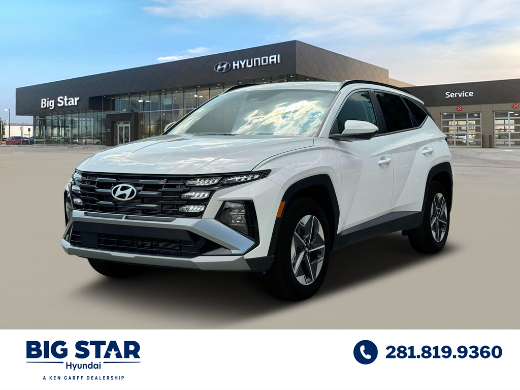 new 2025 Hyundai Tucson car, priced at $25,710
