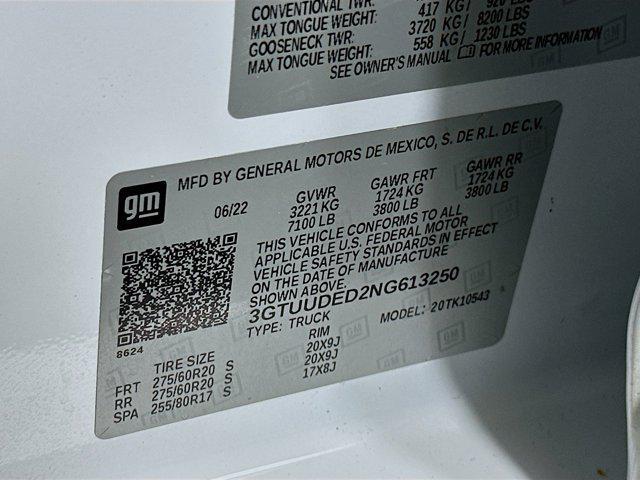 used 2022 GMC Sierra 1500 car, priced at $41,397