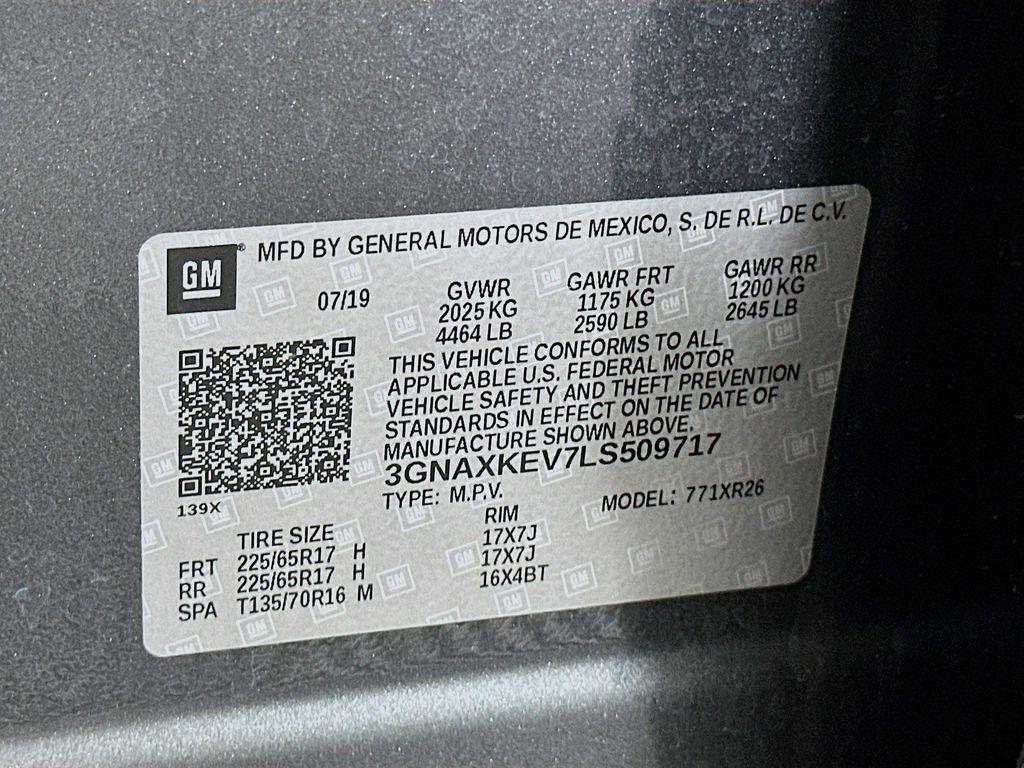 used 2020 Chevrolet Equinox car, priced at $14,618
