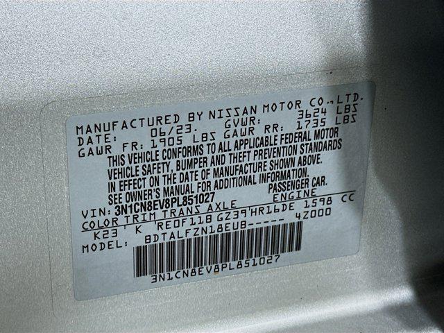 used 2023 Nissan Versa car, priced at $15,487