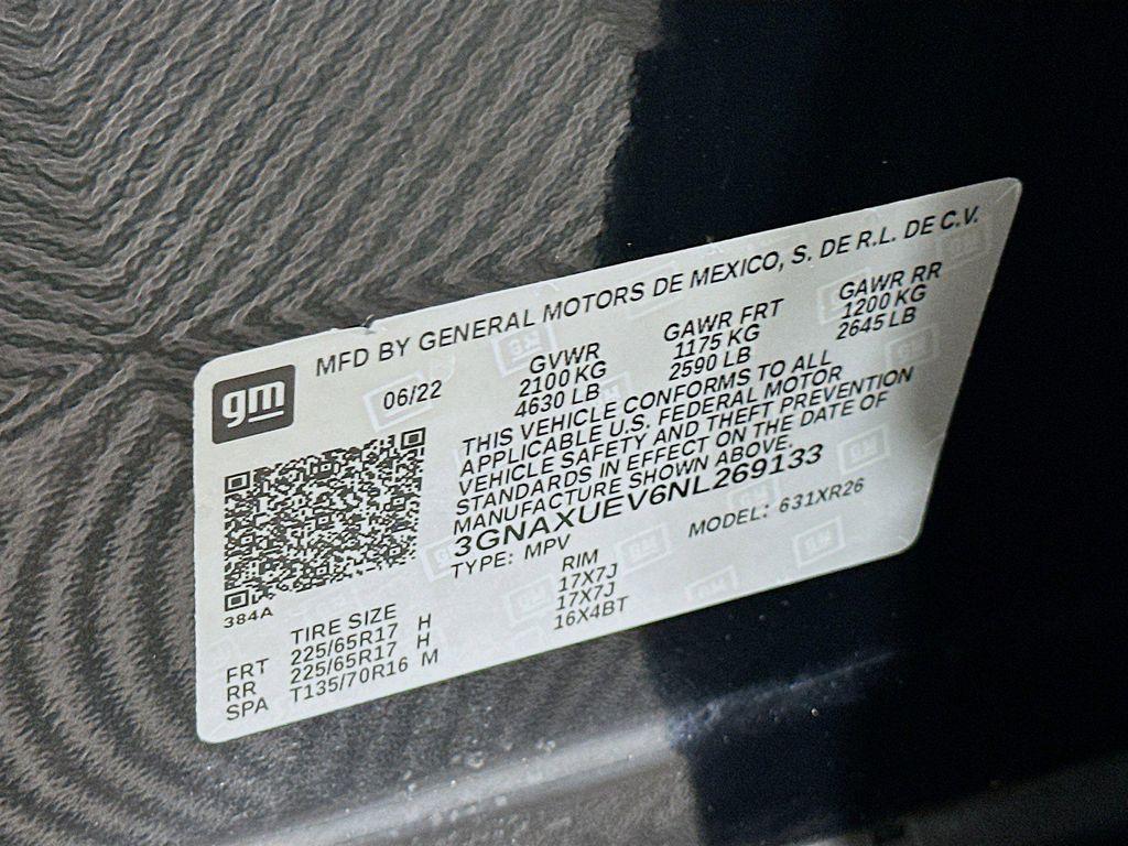 used 2022 Chevrolet Equinox car, priced at $23,818