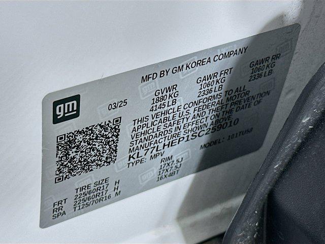 used 2025 Chevrolet Trax car, priced at $18,997