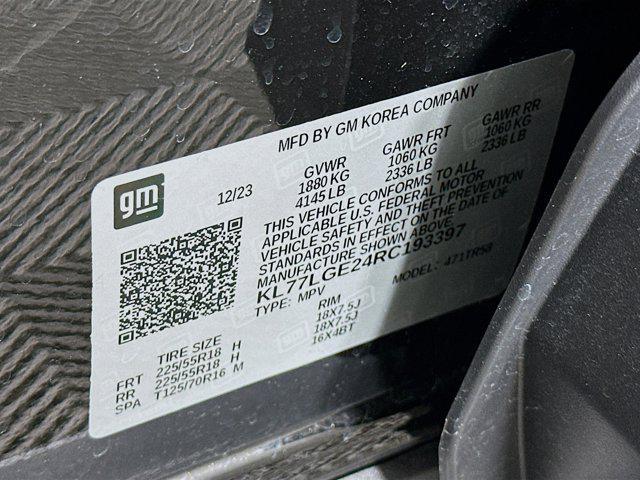 used 2024 Chevrolet Trax car, priced at $20,687